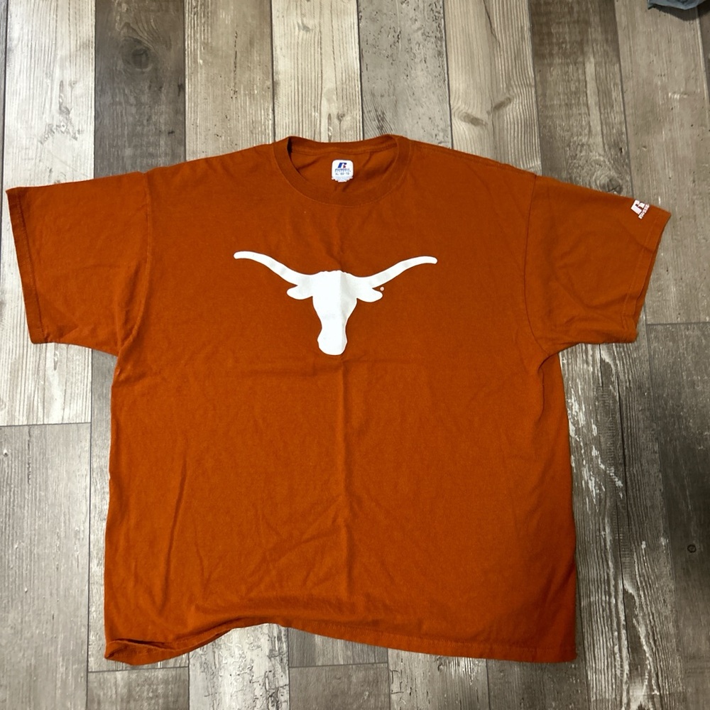 Russell Texas Longhorns tee